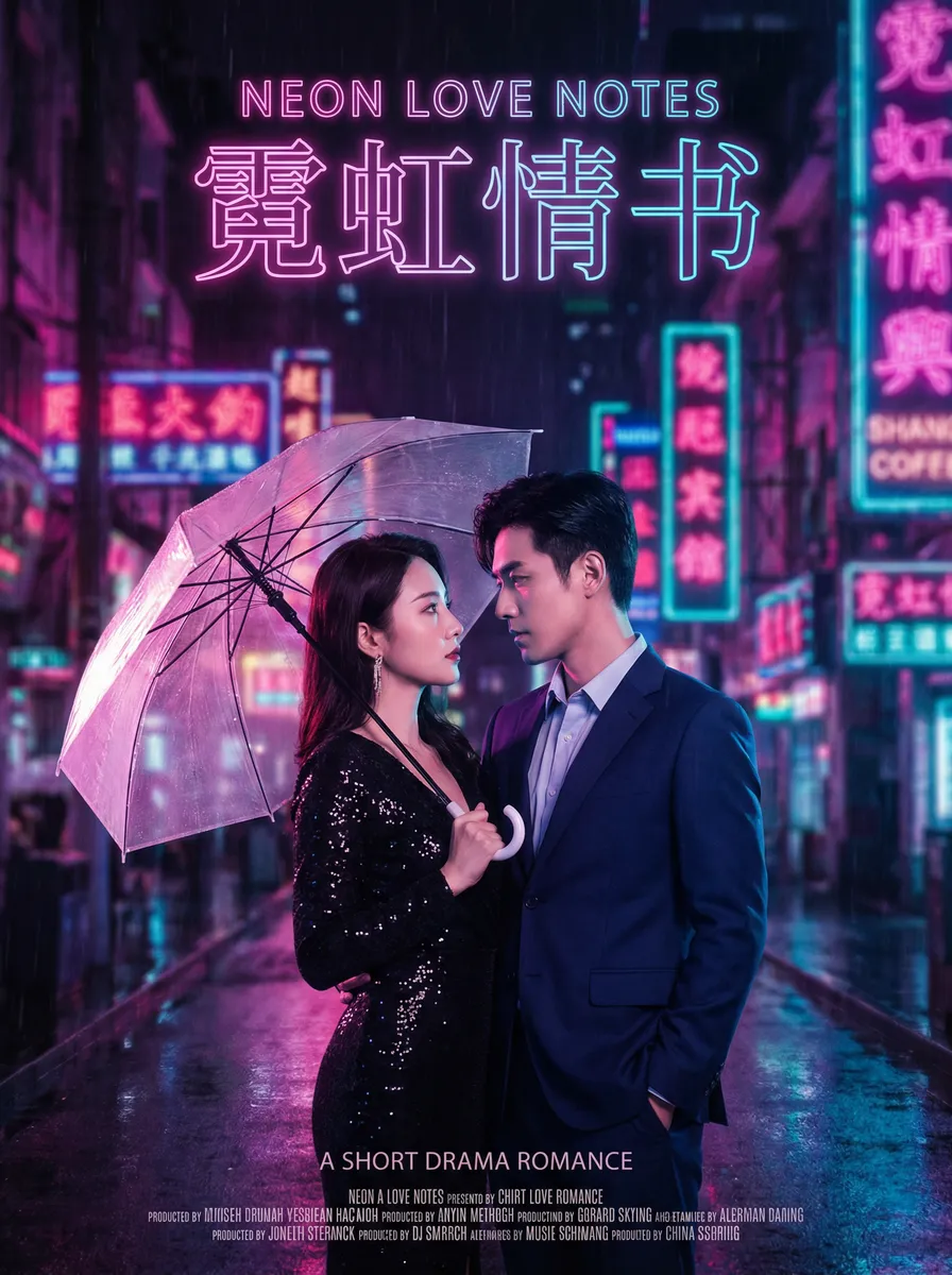 荣佑文 热播都市爱情短剧 - 霓虹情书海报